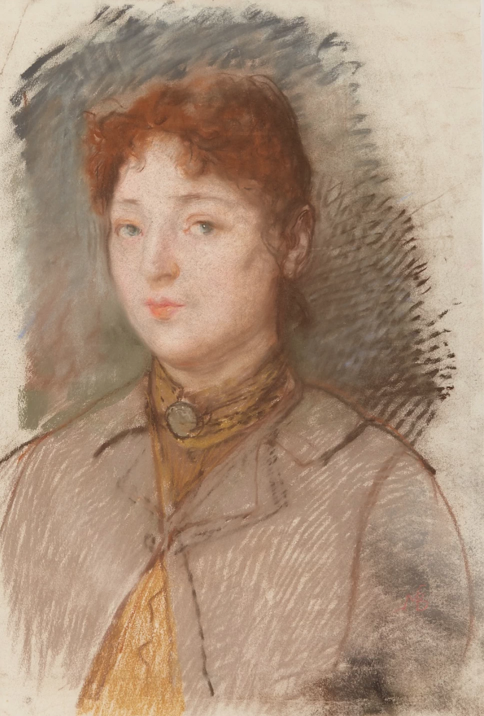 Giovane donna dai capelli rossi